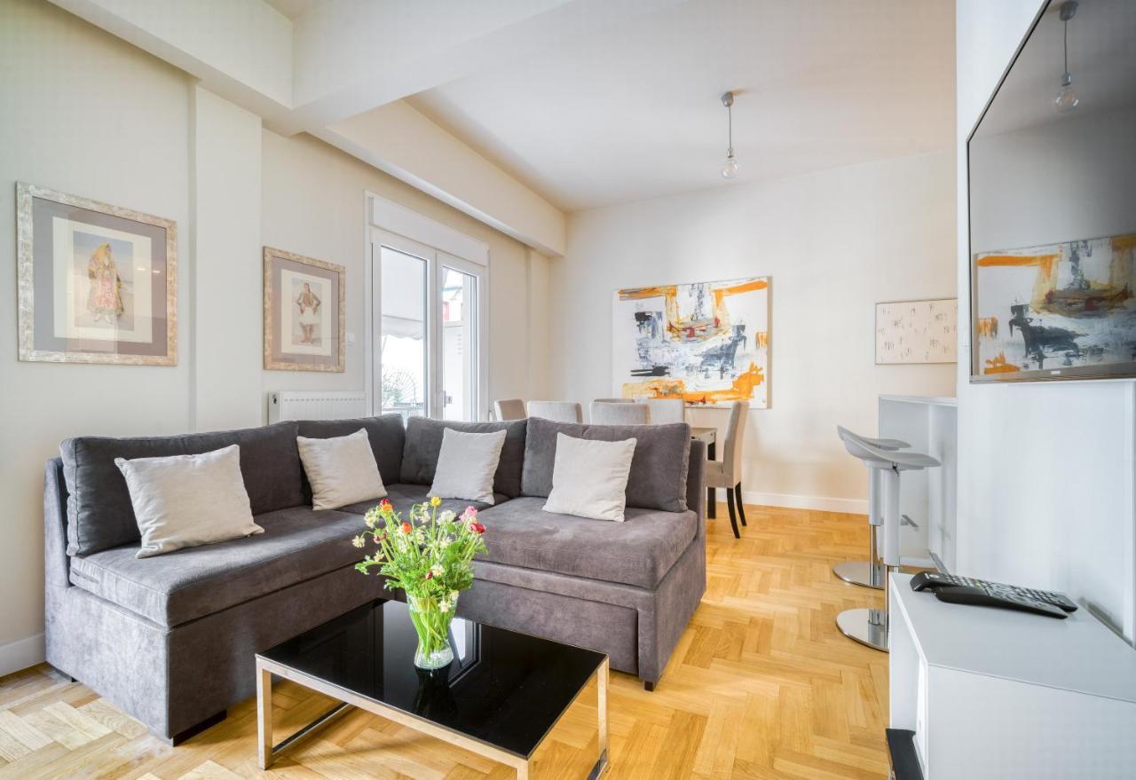 Lovely Sunlit Central Athens 2 Bedroom 2 Bathroom Condo Buitenkant foto