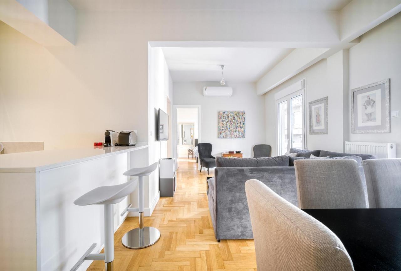 Lovely Sunlit Central Athens 2 Bedroom 2 Bathroom Condo Buitenkant foto